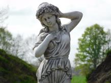 Femme debout - statue en pierre - 95 cm - détaillée