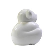 Ours en porcelaine – ivoire – décor Royal Boch – 28 cm