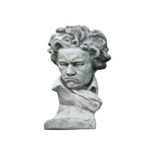 Abstracte Beethoven - stenen beeld - 40 cm - klassiek