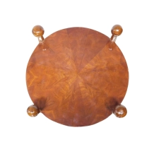 Vintage-Beistelltisch im Regency-Stil – Holz – 70 cm hoch