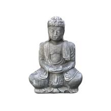 Boeddha - handgebaar meditatie - stenen beeld - 39 cm