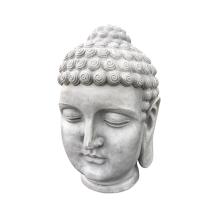 Boeddha - hoofd - polystone beeld - 55 cm - betonlook