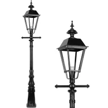 Buitenlantaarn klassiek Schipluiden – 245 cm – aluminium