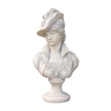Buste van vrouw - stenen beeld - 40 cm - gedetailleerd