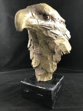 Tête d'aigle, polystone woodlook