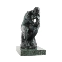 De Denker XL – 37,3 cm – klassieke bronzen afwerking