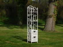 Vintage etagere - decoratief rek - bloemen motief