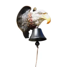Gietijzeren deurbel adelaar XL – klassieke deurbel – 30 cm