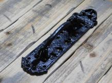 Türgriff Drachenschutz, mittelalterlich, Eisen Farbe: schwarz