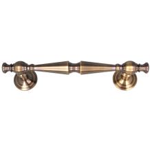 Messing Türgriff – 30 cm – antik – großer Hebel - Schwer