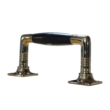 Türgriff aus glänzendem Nickel – hochwertig – 13,5 cm breit