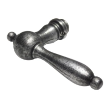 Deurklink Cambridge – gietijzer verzinkt – klassiek