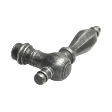 Robuster Türgriff – verzinktes Gusseisen – 12 cm – langlebig