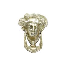 Deurklopper Medusa Gorgon-Messing, zeer mooi ontwerp