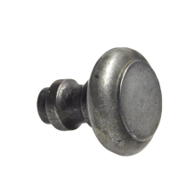 Vaste deurknop Firenze – verzinkt gietijzer – 4,6 cm