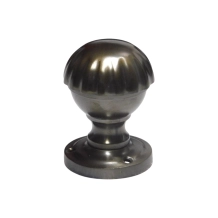 Klassieke Deurknop met Rozet - stijlvol Gepatineerd Messing