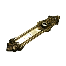 Plaque de porte classique – PC 92 – laiton – 32 x 7 cm