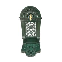 Staande fontein - 85 cm - aluminium - groen