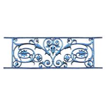 Garde-corps de balcon - noir - porte-fenêtre - clôture en fonte