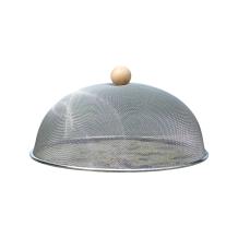 Vliegenkap - Foodcover - RVS - Handvat Beukenhout