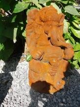 Ganesh - statue en pierre - 68 cm - oxyde - hindouisme