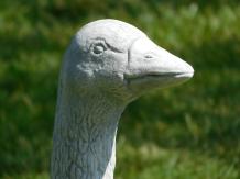 Gans - stenen dierenbeeld - 60 cm - klassieke decoratie