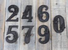 Numéro de maison - chiffres de 1 à 9