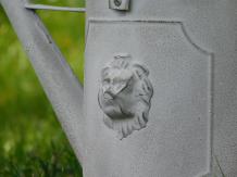 Arrosoir de jardin tête de lion - Métal vieilli - 4,5 L