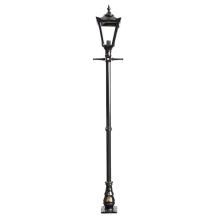 Lantaarnpaal 260 cm - gietijzer - traditionele stijl - oprijlaanlamp