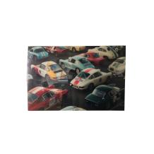 Wanddecoratie kunst op glas, Full color oldtimer & Porsche