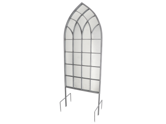 Gotische Spiegel XL Tuinsteker - 180 cm - Metaal