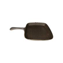 Zware gietijzeren grill pan, ouderwetse  topkwaliteit