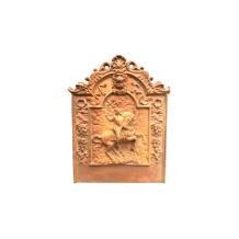 Openhaard ornament, zwaar gietijzer