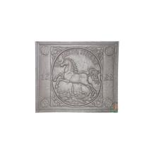 Openhaard ornament, paard, gietijzer, zwaar