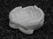 Handen als schaal - polystone