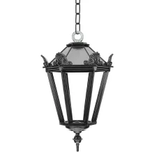 Verandalamp aan ketting – 50 cm – zwart – klassieke hanglamp
