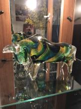Magnifique taureau de verre plein, magnifique !!!