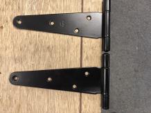 Set deur-kast scharnier, deurband, zwart borstband ijzeren deur scharnier