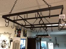 Kopjes-wild-horeca-keuken-hanger - ijzeren kruidenrek, 36 haken