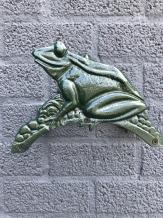 Frog - Schlauchhalter aus Gusseisen - grün - klassisch