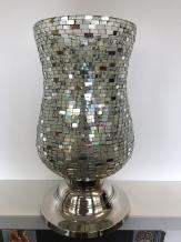 Vase luminaire, cheminée moz chrystal, effet disco miroir