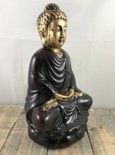Zittende Boeddha - keramieken beeld - 31 cm - Thais
