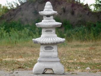 Pagode japonaise – 45 cm – statue de jardin en pierre – orientale
