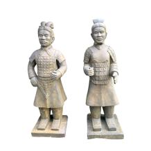 Set Japanse krijgers – tuinbeelden – 130 cm – poortwachters
