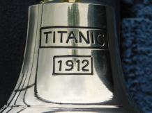 Bel 'Titanic 1912' met touw, messing, S