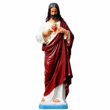 Heilig Hart beeld van Jezus – 95 cm hoog – Polystone (kunststof)