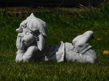 Zwerg - Steinstatue - 40 cm - dekorativ - klassisch