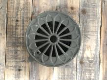 Luchtrooster, ventilatierooster met insectengrille, aluminium