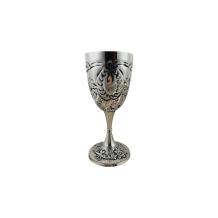 Nostalgisch wijnglas / decoratieve kelk, verzilverd