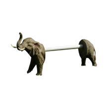 Olifant keukenrolhouder - polystone